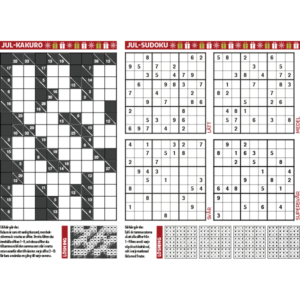 Julsudoku halvsida